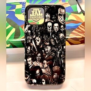 iPhone 12 Tough Case Halloween Michael Myers Freddy Ghostface Horror Collage